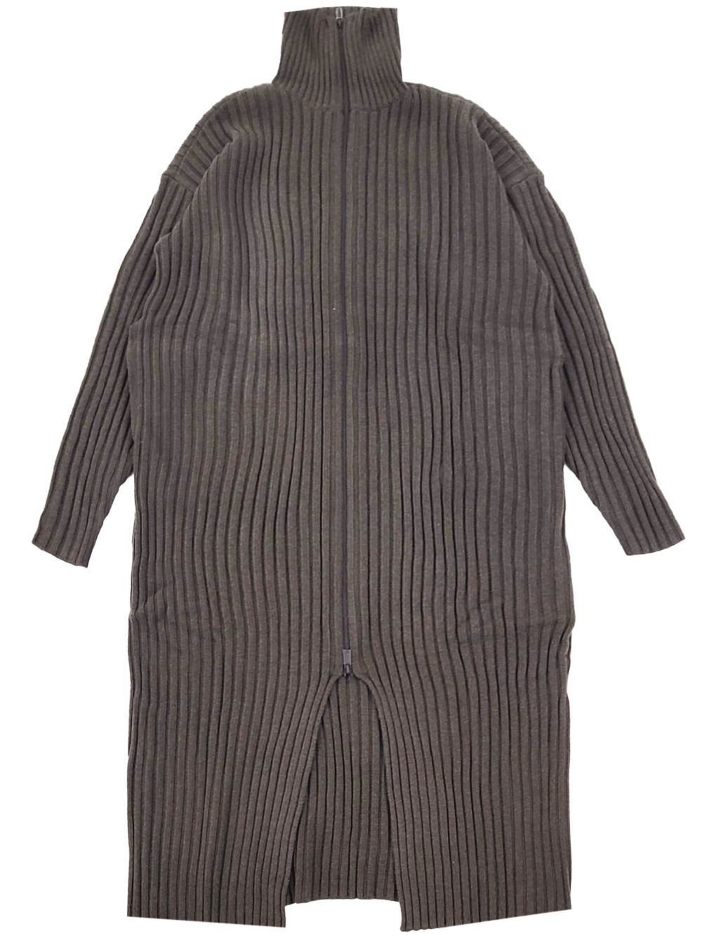 FEAR OF GOD ESSENTIALS 罗纹拉链开衫 - 灰色