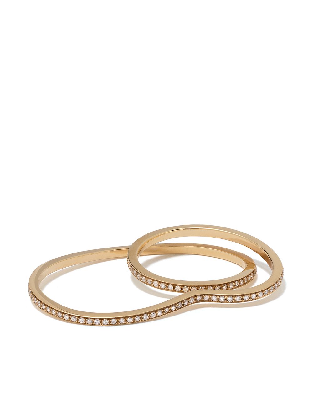 Sophie Bille Brahe Ligne Femi Diamant 18K黄金戒指 - 金色