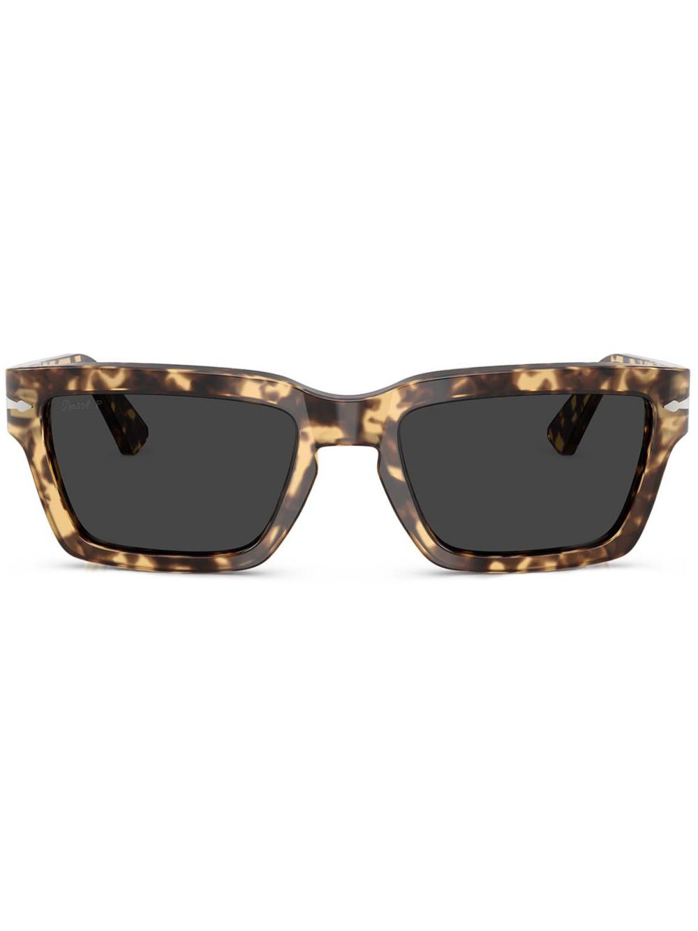 Persol 玳瑁纹太阳眼镜 - 褐色