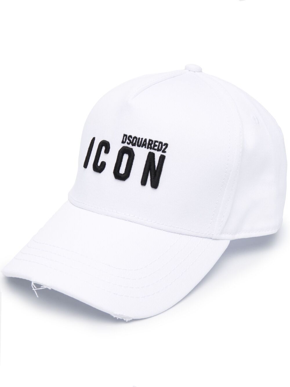 DSQUARED2 D2次方 Icon 刺绣棒球帽 - 白色