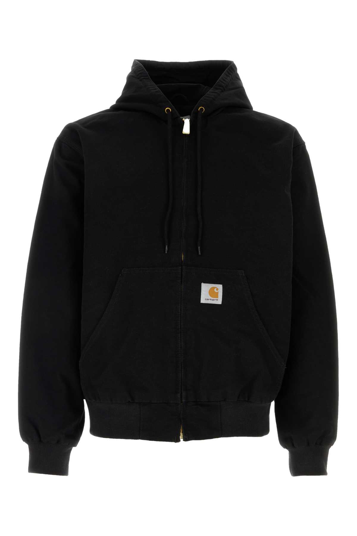 Carhartt 黑色牛仔布经典款运动夹克