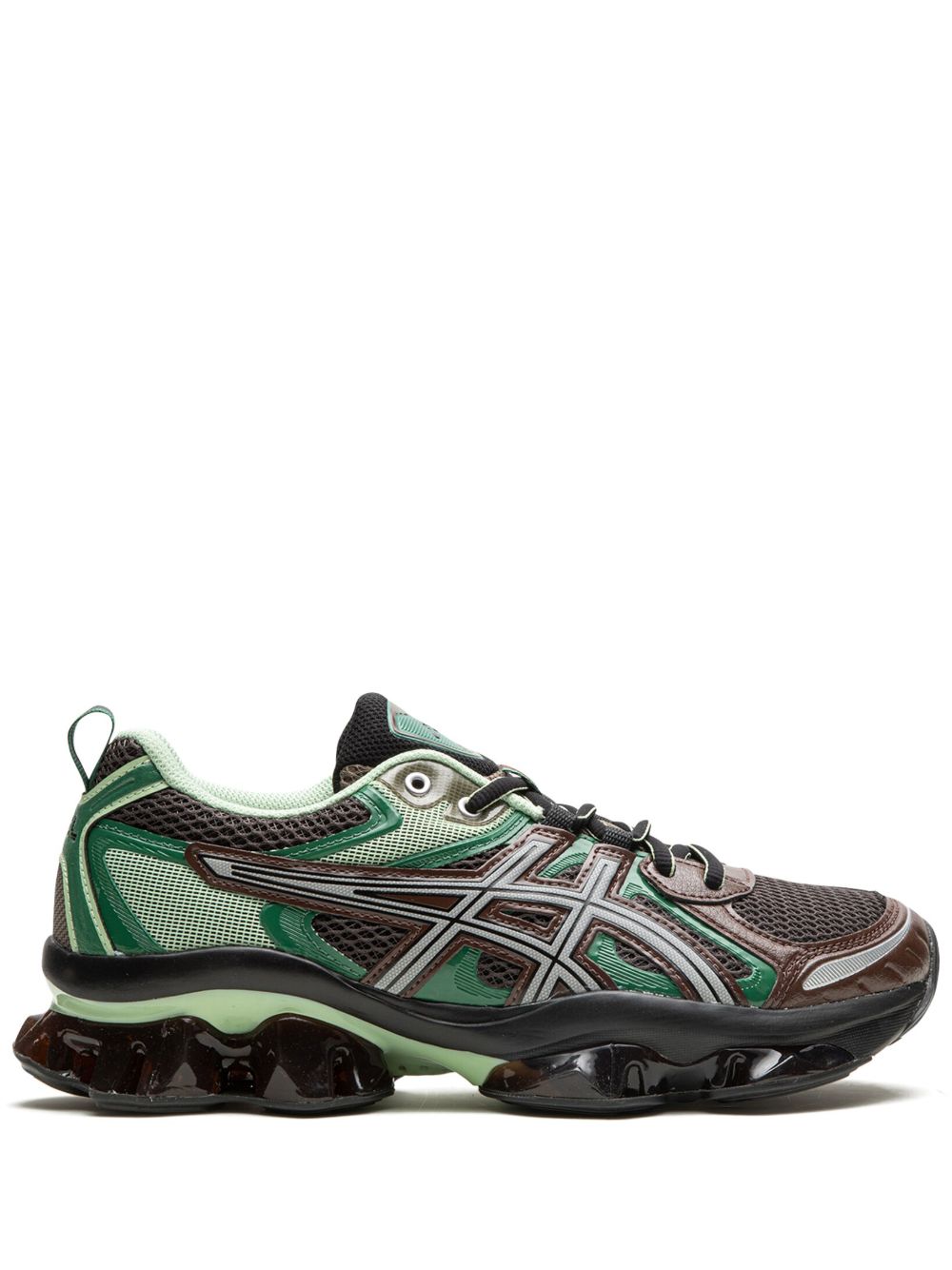 ASICS GEL-Quantum Kinetic Dark Sepia Shamrock 运动鞋 - 绿色
