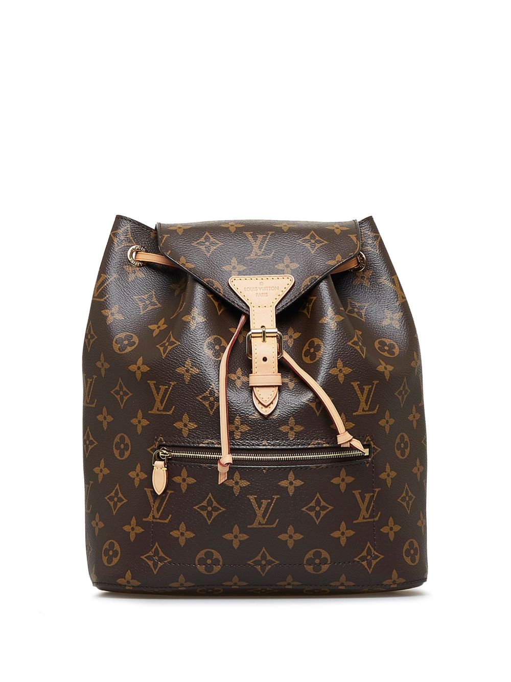 Louis Vuitton Pre-Owned Monogram Montsouris 双肩包（2018年典藏款） - 褐色