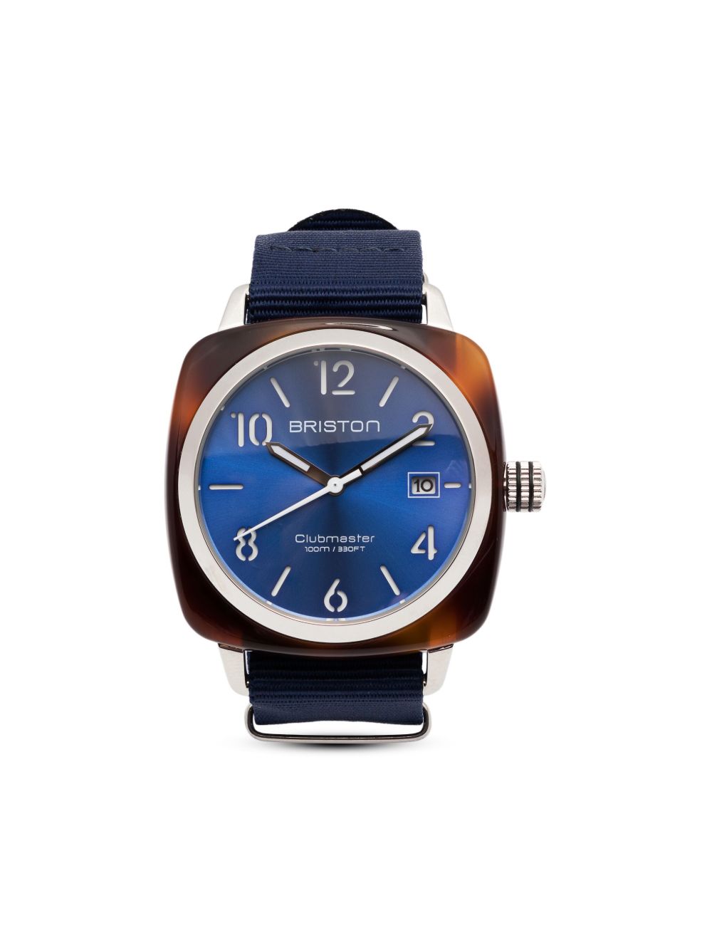 Briston Clubmaster Classic HMS Date 40毫米腕表 - 蓝色