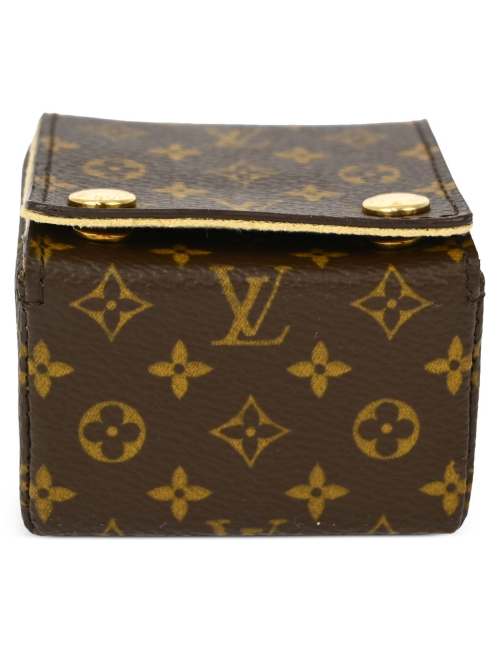 Louis Vuitton Pre-Owned 翻盖珠宝包（2009年典藏款） - 褐色