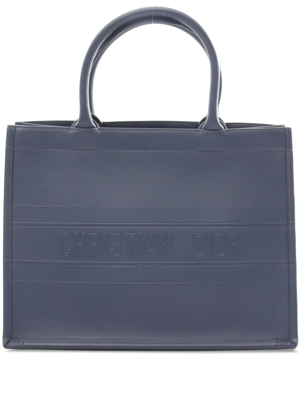 Christian Dior Pre-Owned Book Tote 手提包（2010年代典藏款） - 蓝色