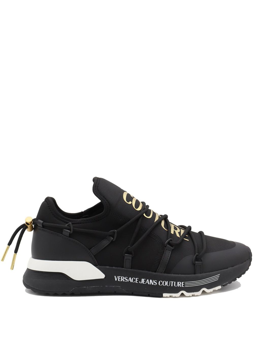 Versace Jeans Couture Dynamic 低帮运动鞋 - 黑色
