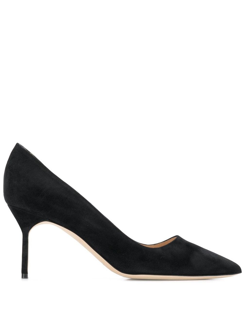 Manolo Blahnik BB细跟高跟鞋 - 黑色