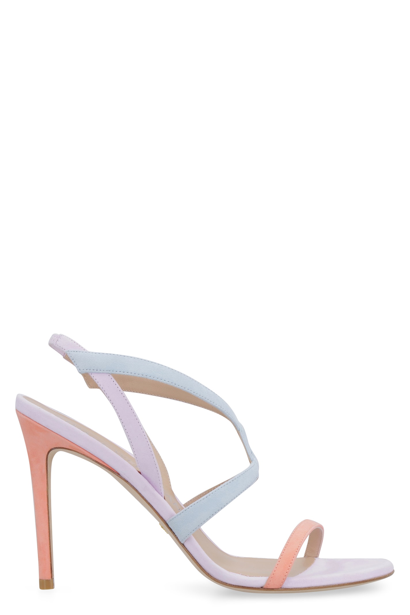 Stuart Weitzman Soiree Suede Sandals