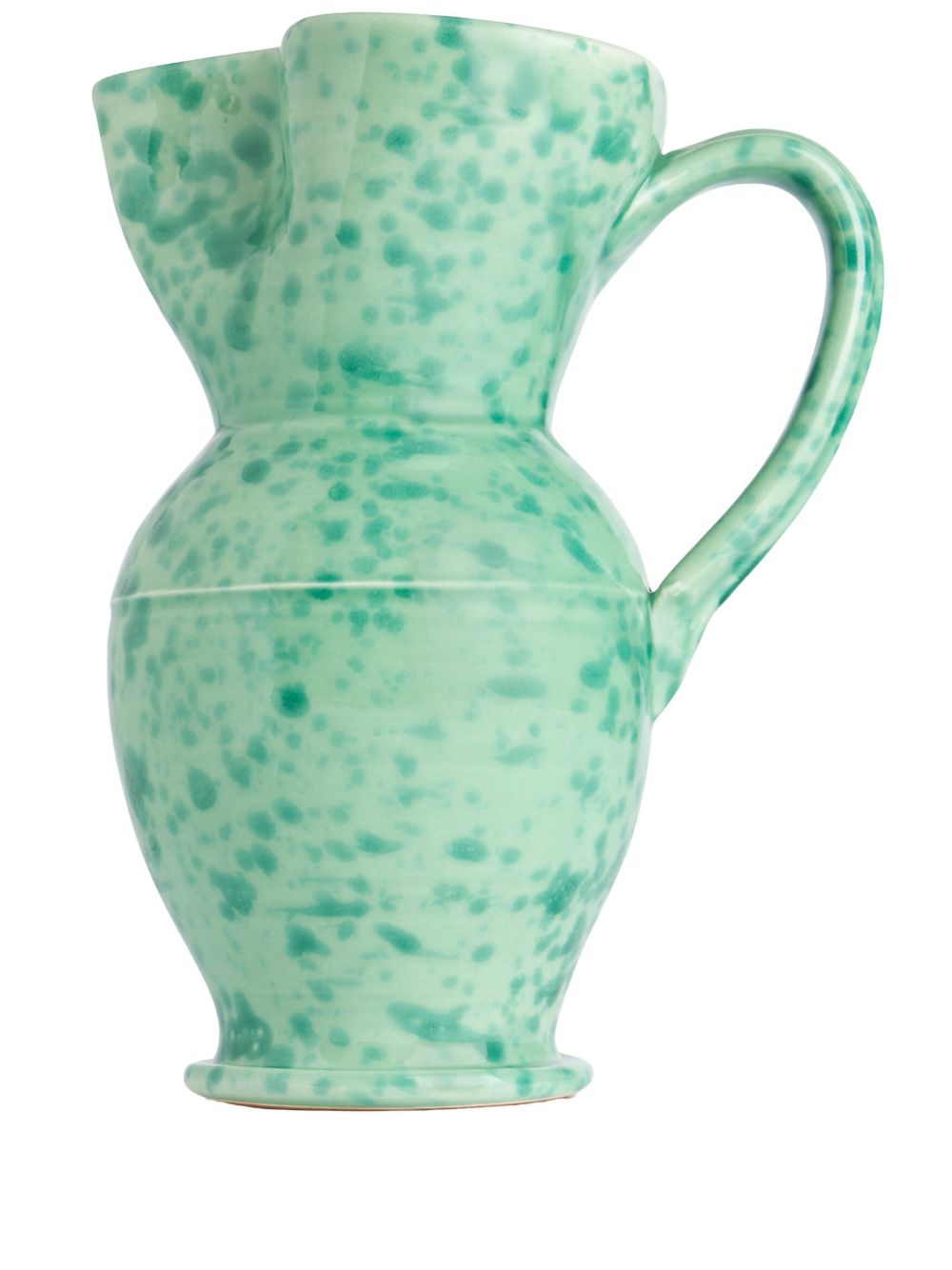 Cabana Glazed 陶瓷水壶 （25.5厘米 x 15厘米） - 绿色