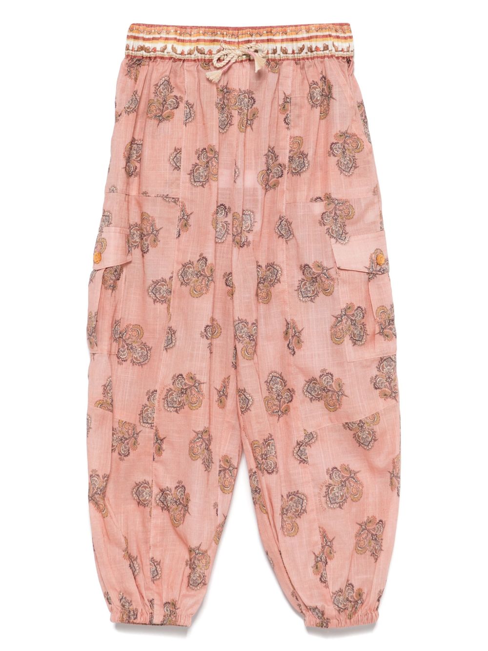 ZIMMERMANN Kids Tallow 长裤 - 粉色