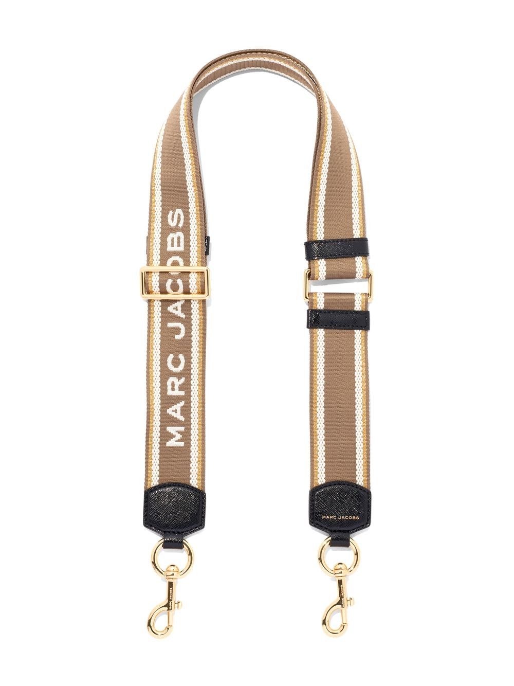 Marc Jacobs The Strap logo图案包带 - 褐色