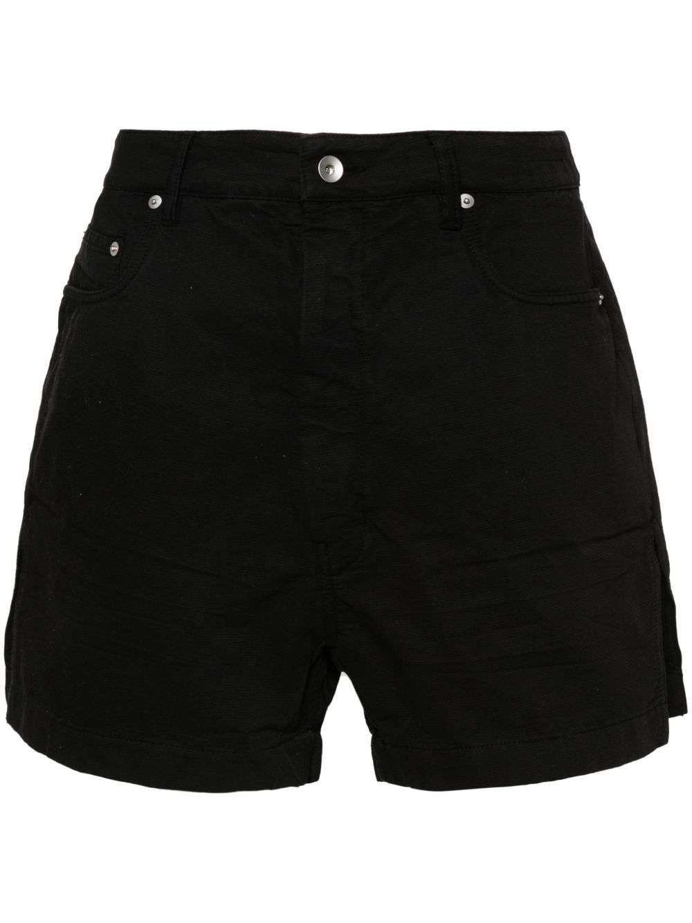 Rick Owens DRKSHDW Geth Cut-Offs 短裤 - 黑色