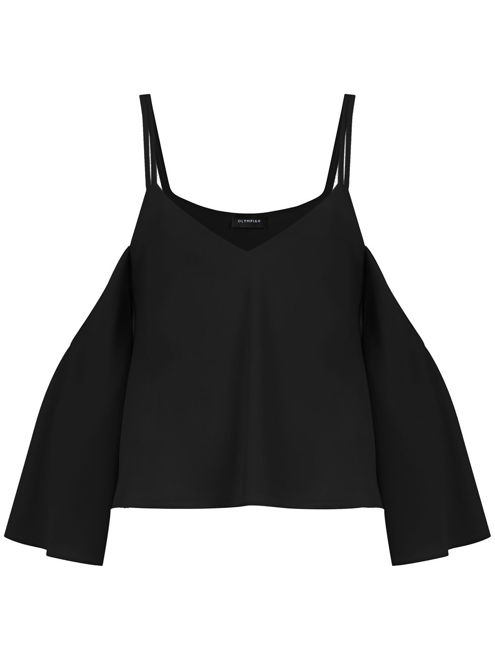 Olympiah Titicaca cropped top - 黑色