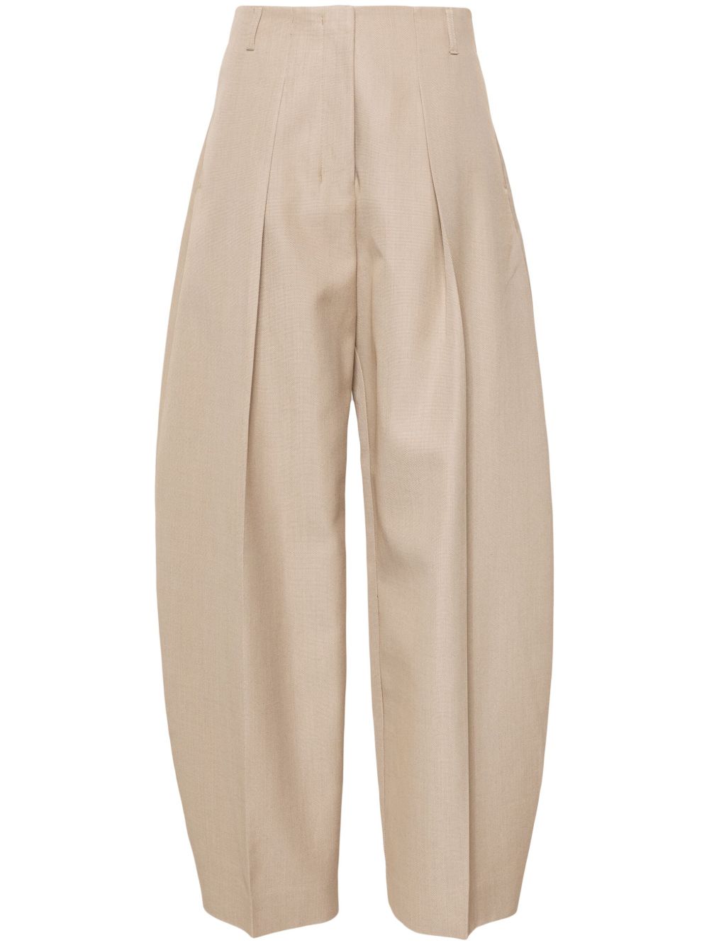 Jacquemus Le Pantalon Ovalo 长裤 - 中性色
