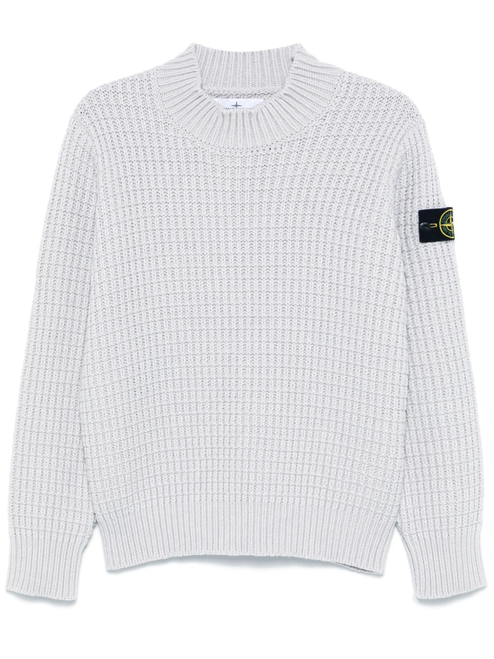 Stone Island 罗盘徽章毛衣 - 灰色
