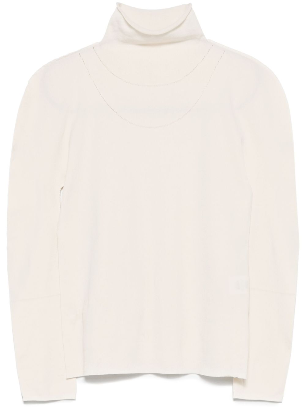 Pleats Please Issey Miyake A Poc Cotton Mix 上衣 - 白色
