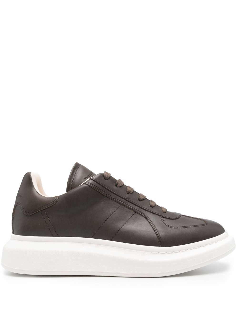 Alexander McQueen Oversized Retro 运动鞋 - 褐色