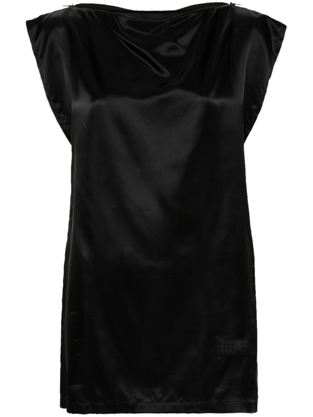 MM6 Maison Margiela 标贴上衣 - 黑色