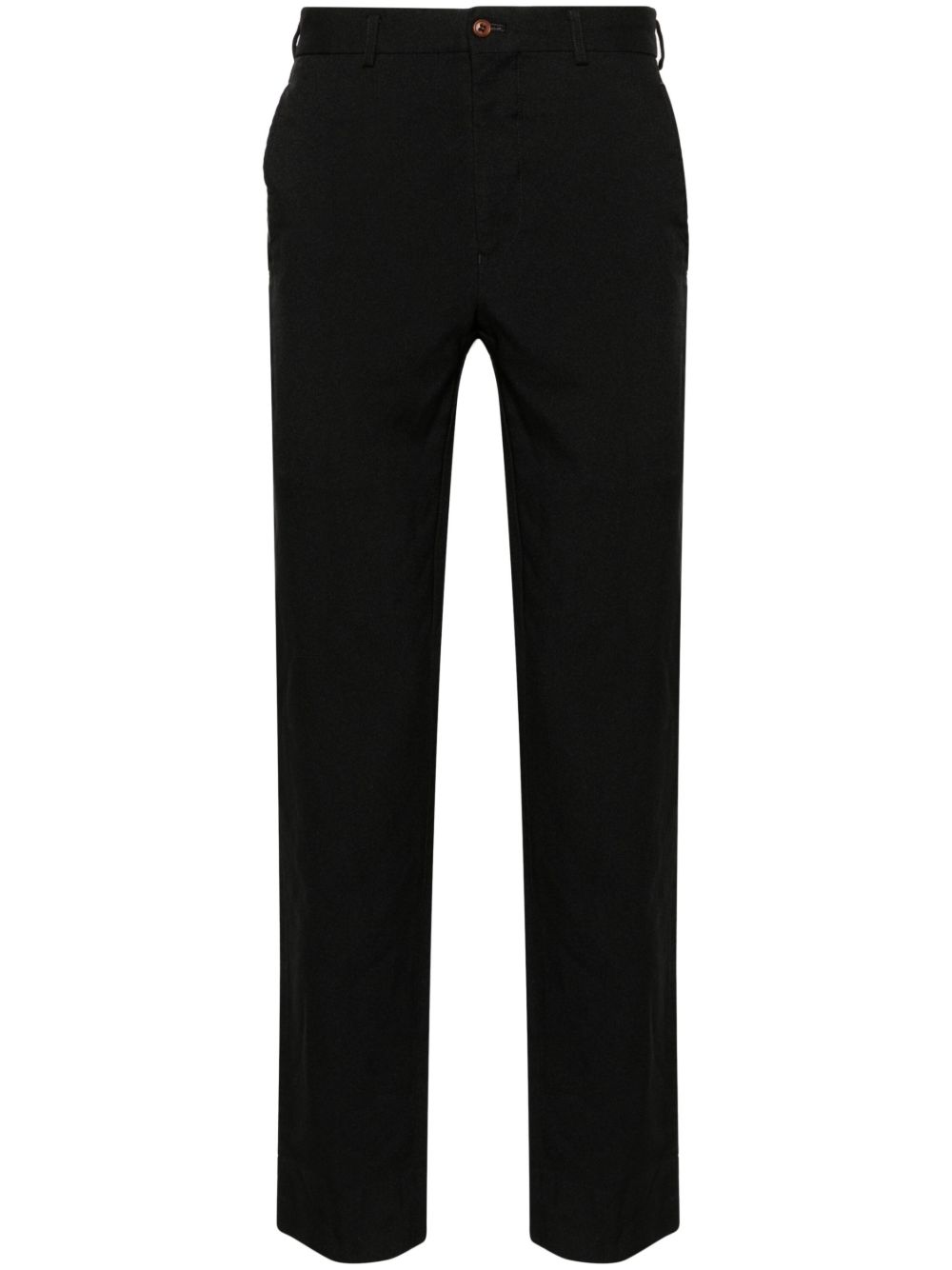 Comme des Garçons Homme Plus 华达呢锥形裤 - 黑色