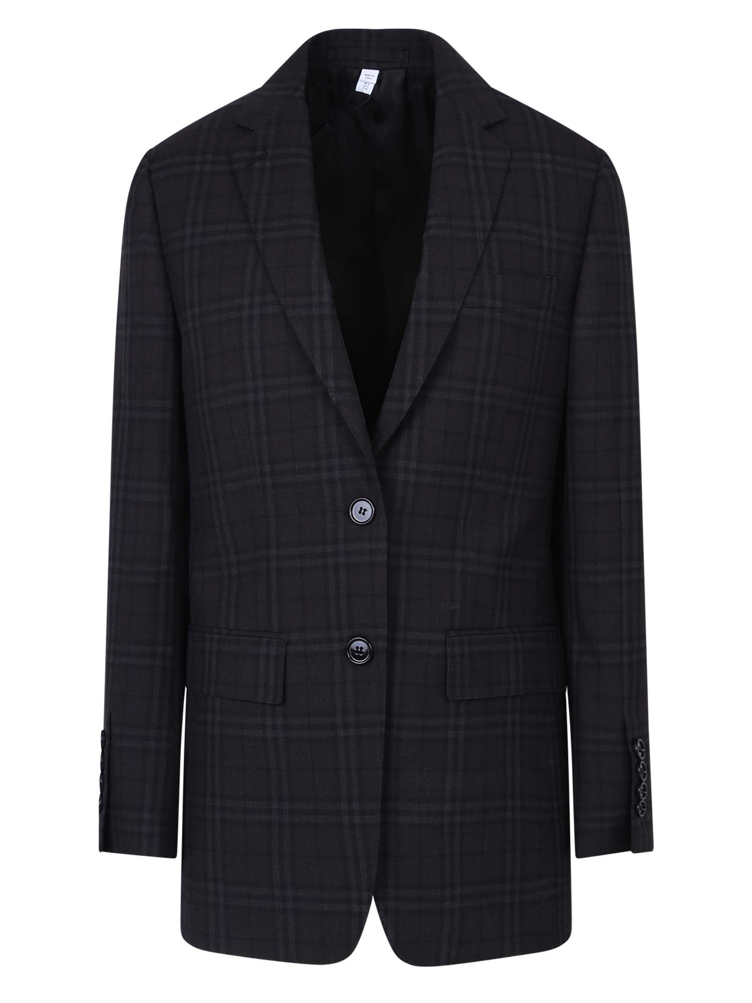 Burberry Check Motif Jacket
