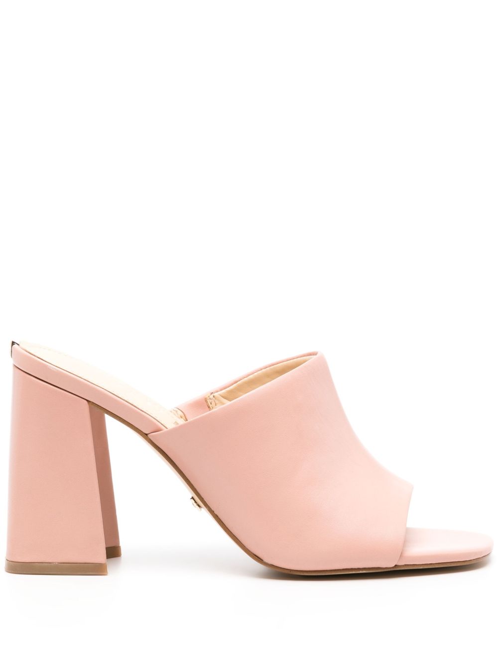 GUESS USA Keila 高跟皮质穆勒鞋 - 粉色