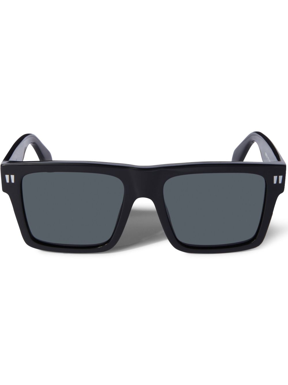 Off-White Eyewear Lawton 方框太阳眼镜 - 黑色