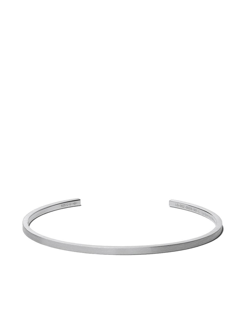 Le Gramme 7 Grams Ribbon 手链 - 银色