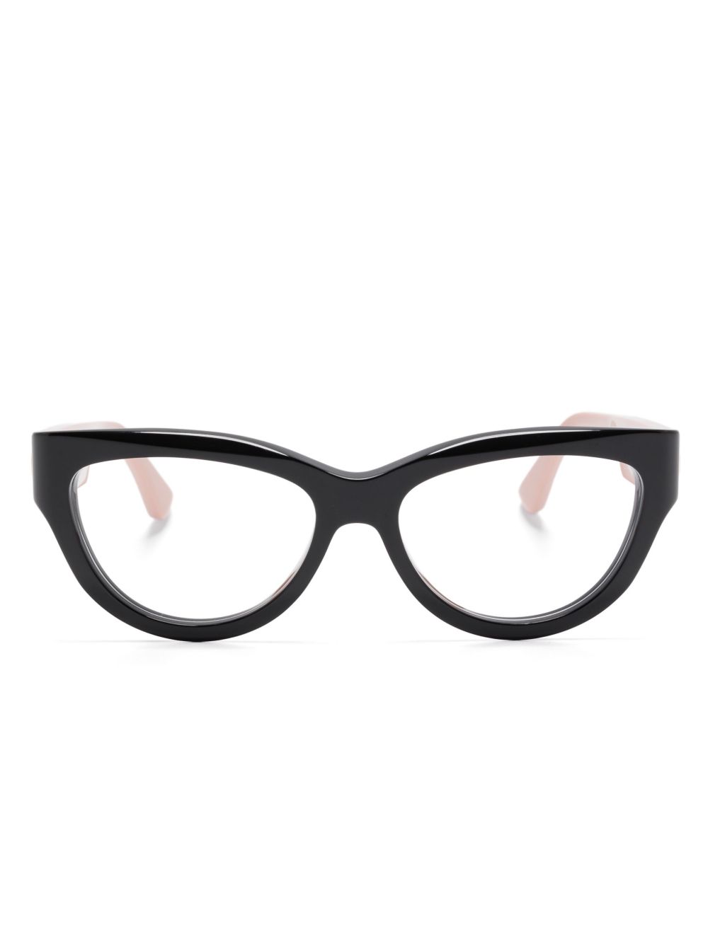 Gucci Eyewear 猫眼框眼镜 - 黑色