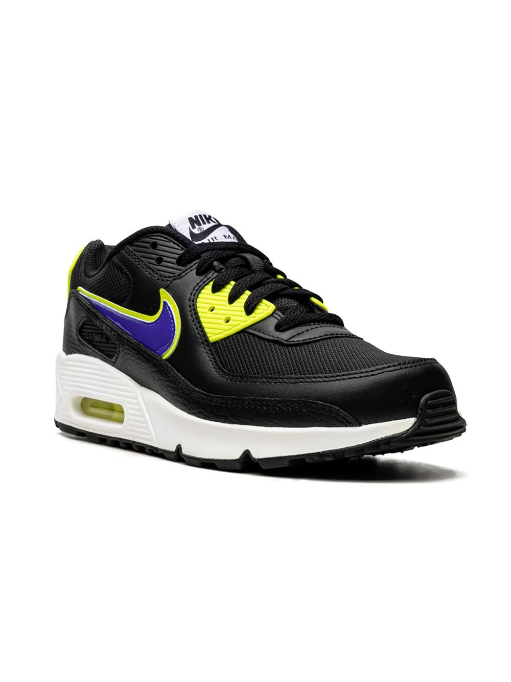 Nike Kids Air Max 90 低帮运动鞋 - 黑色