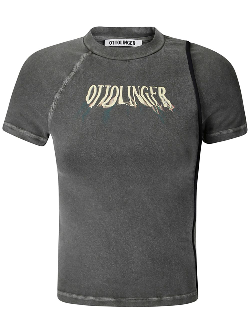 Ottolinger logo印花T恤 - 灰色