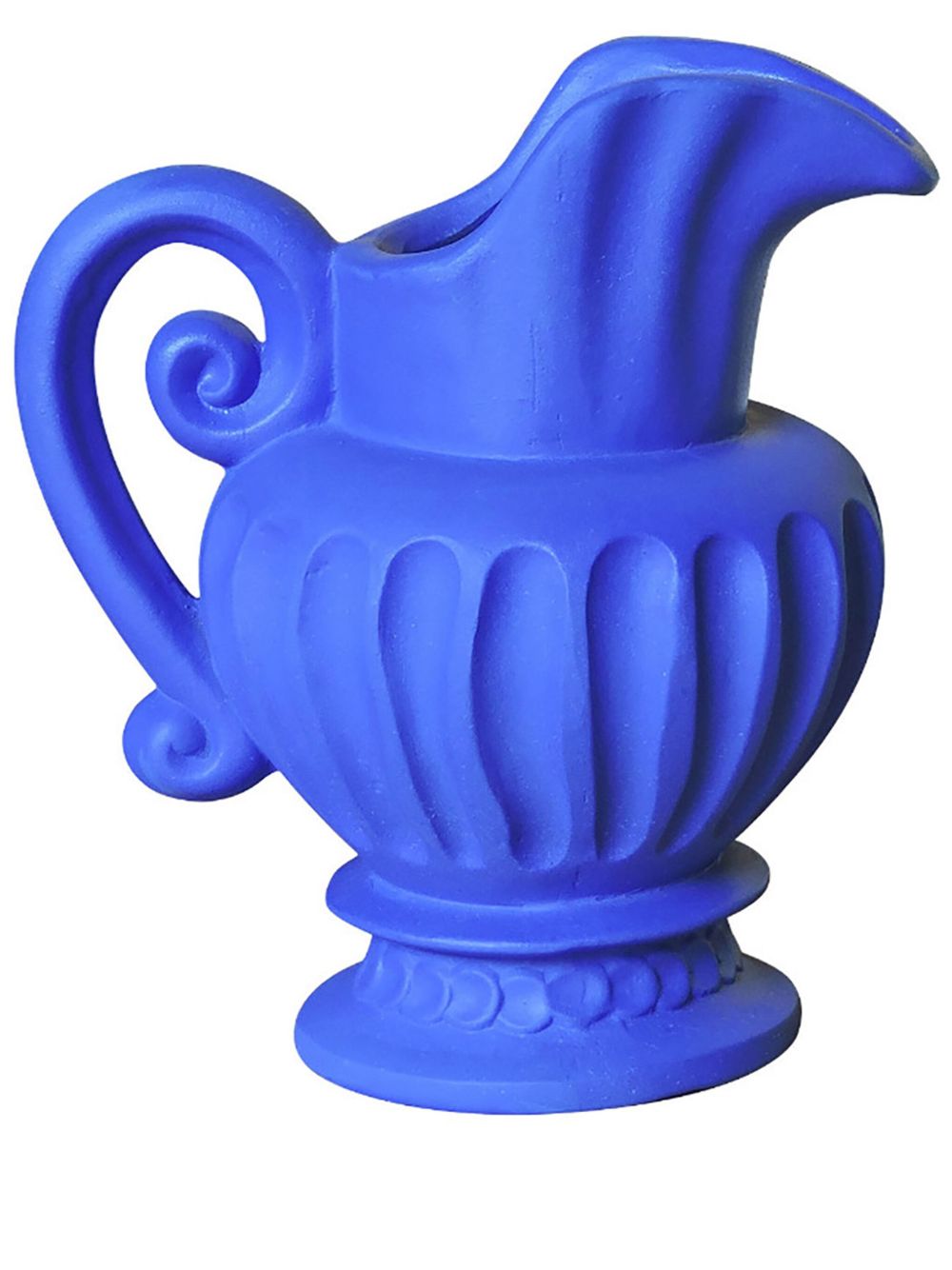 Seletti Magna Graecia Caraffa 陶土花瓶（28厘米 x 25厘米） - 蓝色