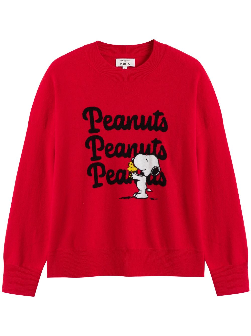 Chinti & Parker Snoopy & Woodstock 毛衣 - 红色