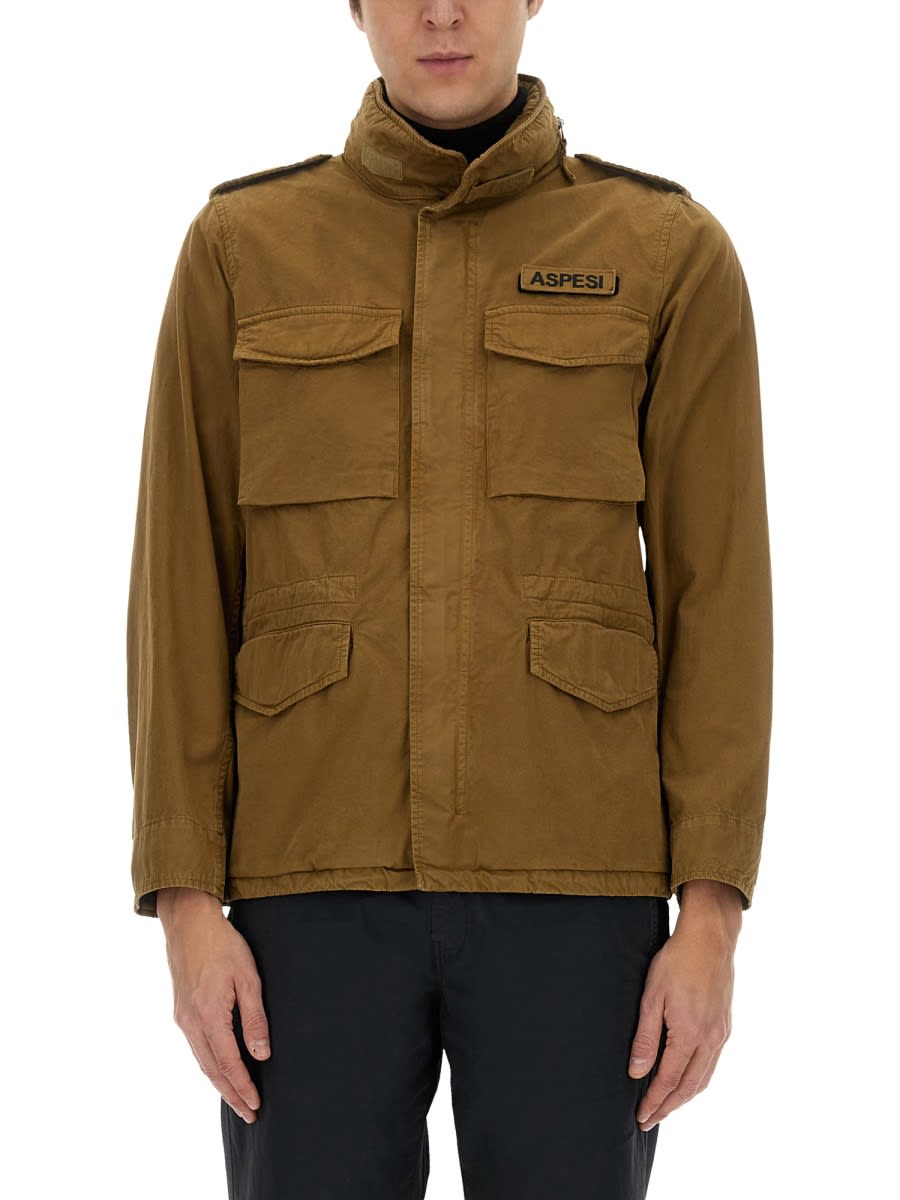 Aspesi Jacket With Logo