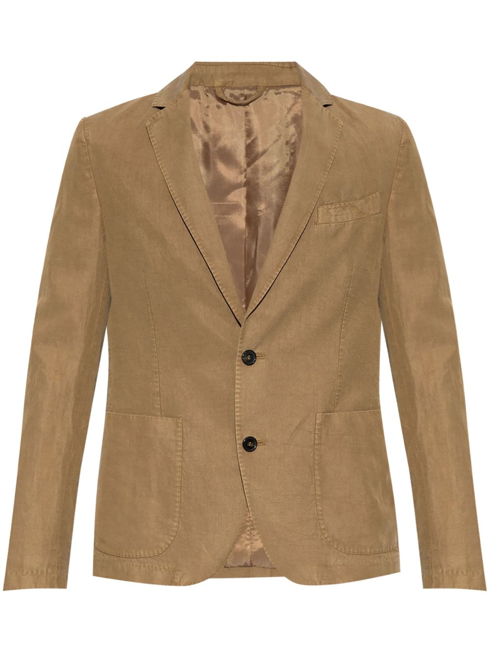 Officine Generale single-breasted blazer - 褐色