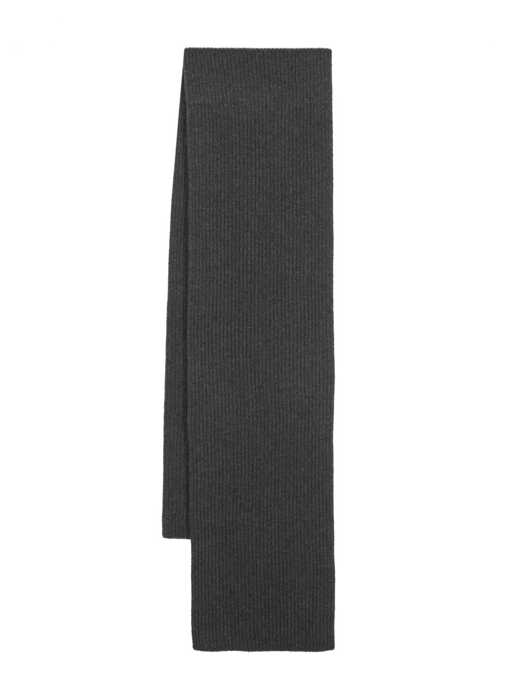 A.P.C. Camille 罗纹针织围巾 - 灰色