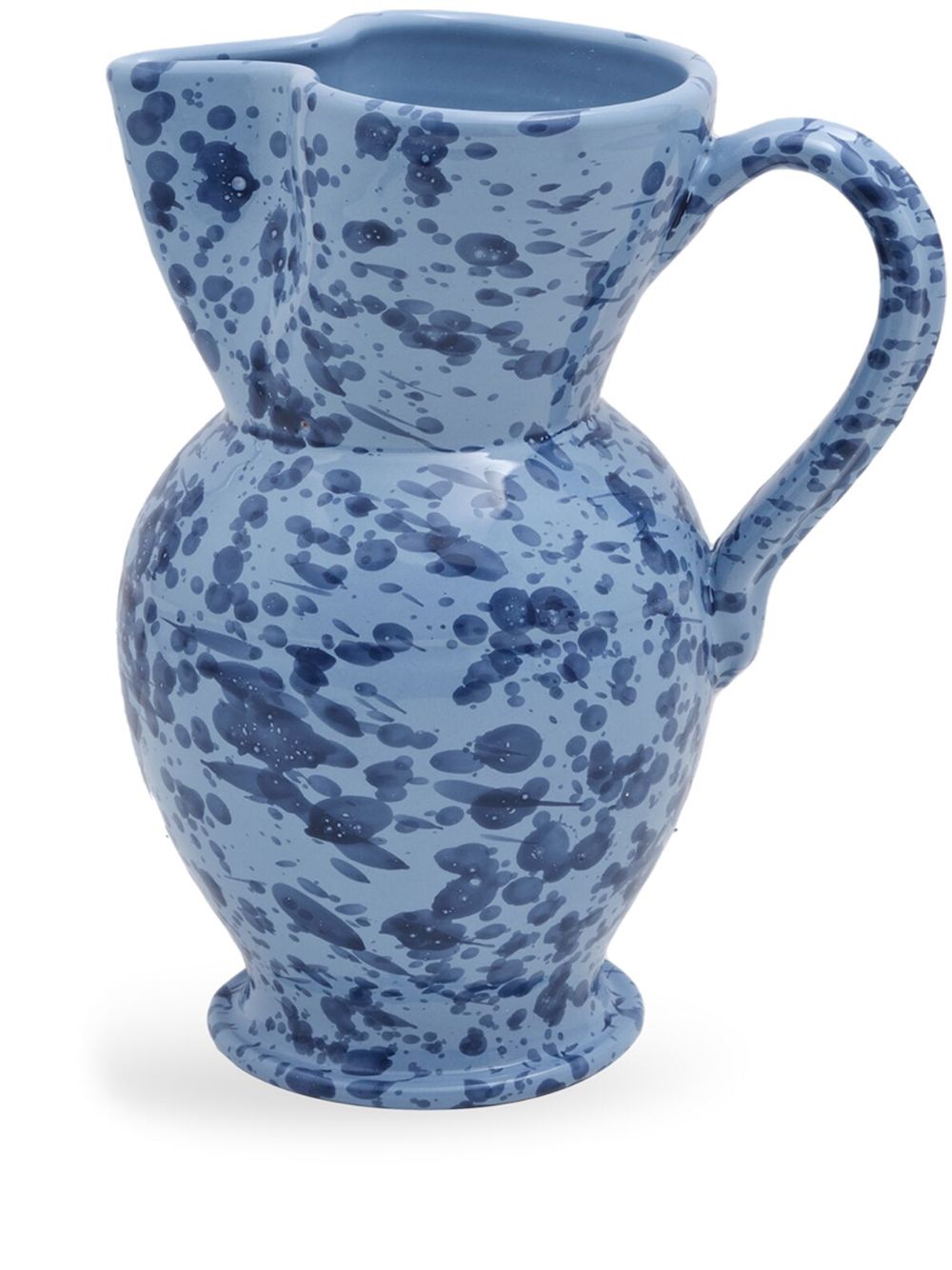 Cabana Speckled 陶瓷水壶（26.5厘米 x 15厘米） - 蓝色