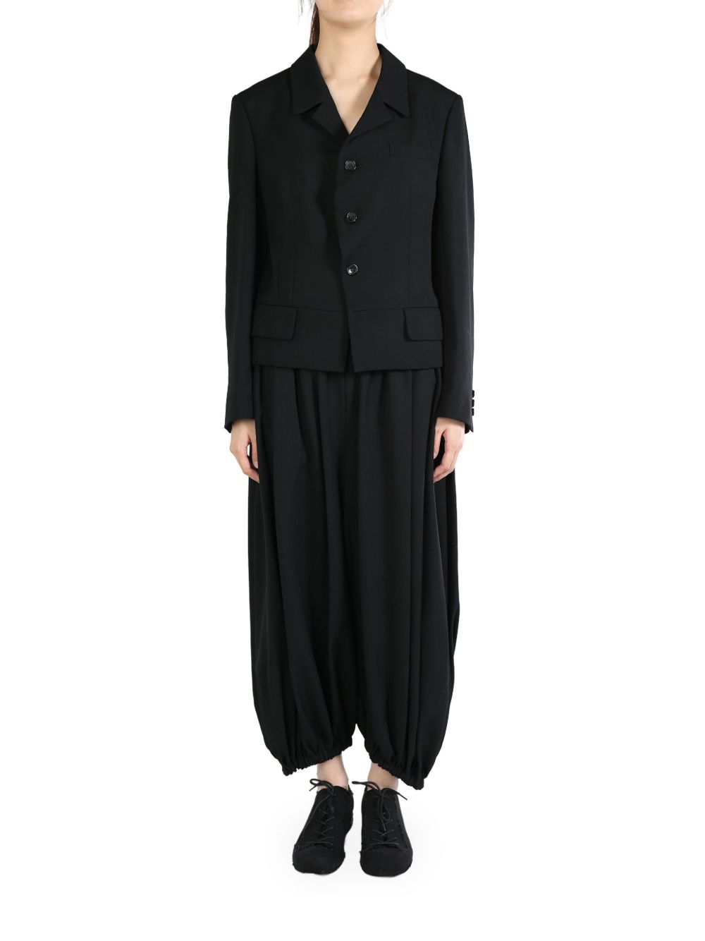Comme Des Garçons Comme Des Garçons wool blazer - 黑色
