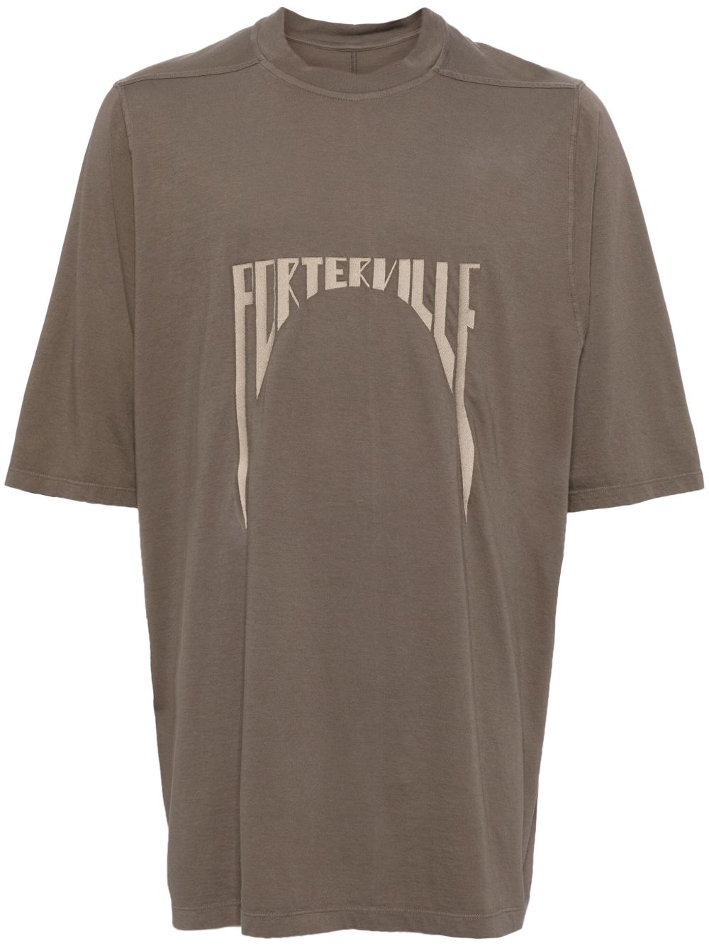 Rick Owens Porterville T恤 - 褐色