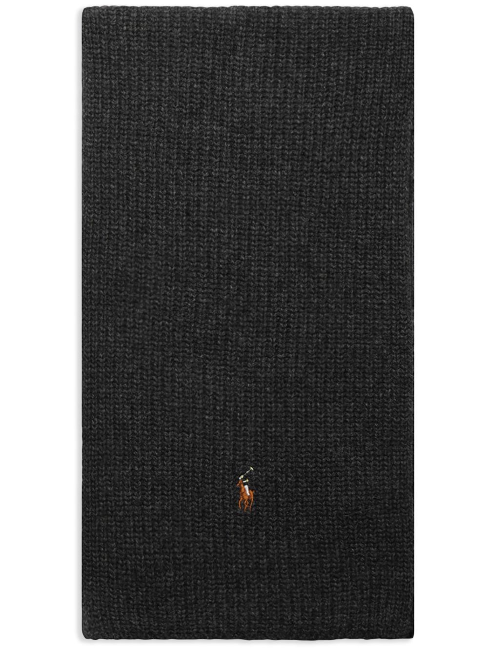 Polo Ralph Lauren Polo Pony 羊毛围巾 - 黑色