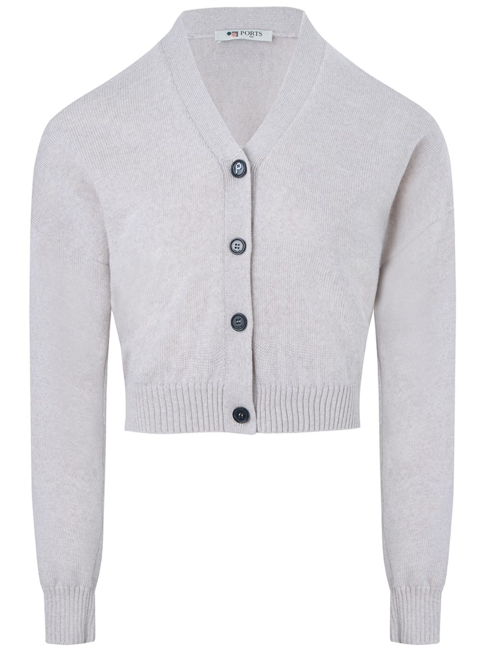 Ports 1961 短款开衫 - 灰色