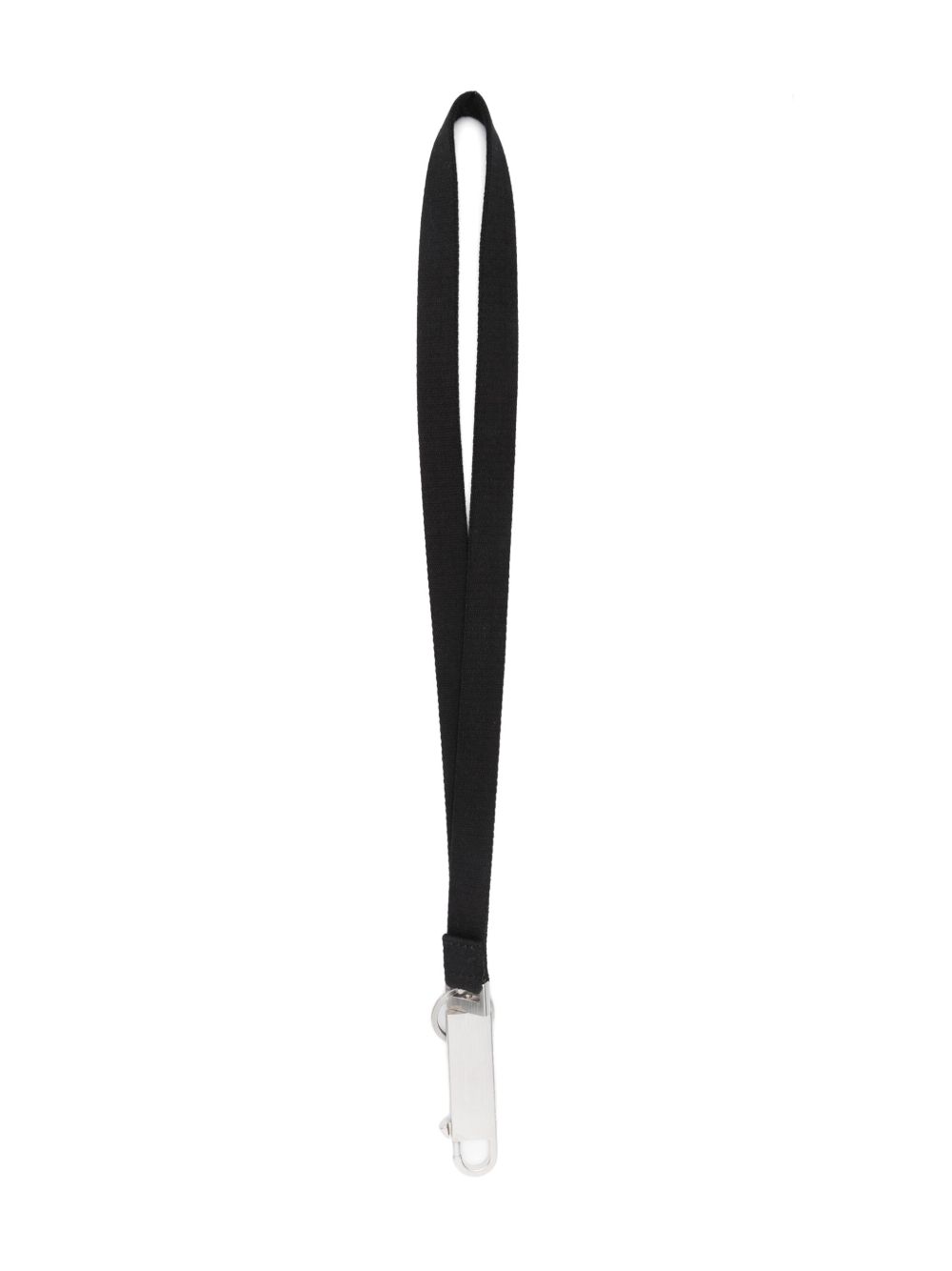Rick Owens 龙虾搭扣棉钥匙扣 - 黑色