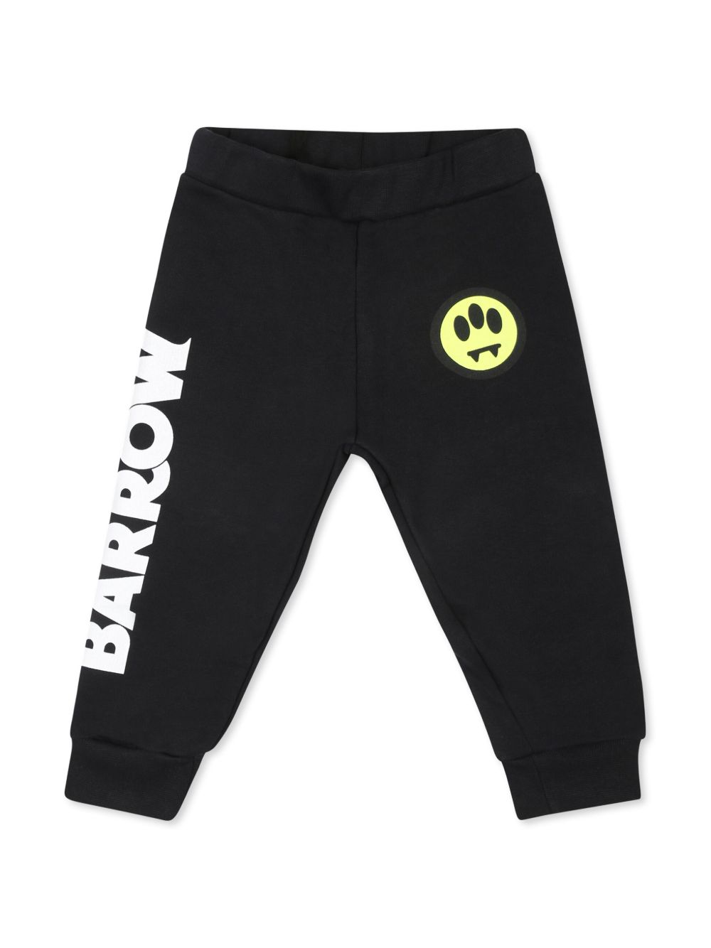 Barrow kids logo印花棉打底裤 - 褐色