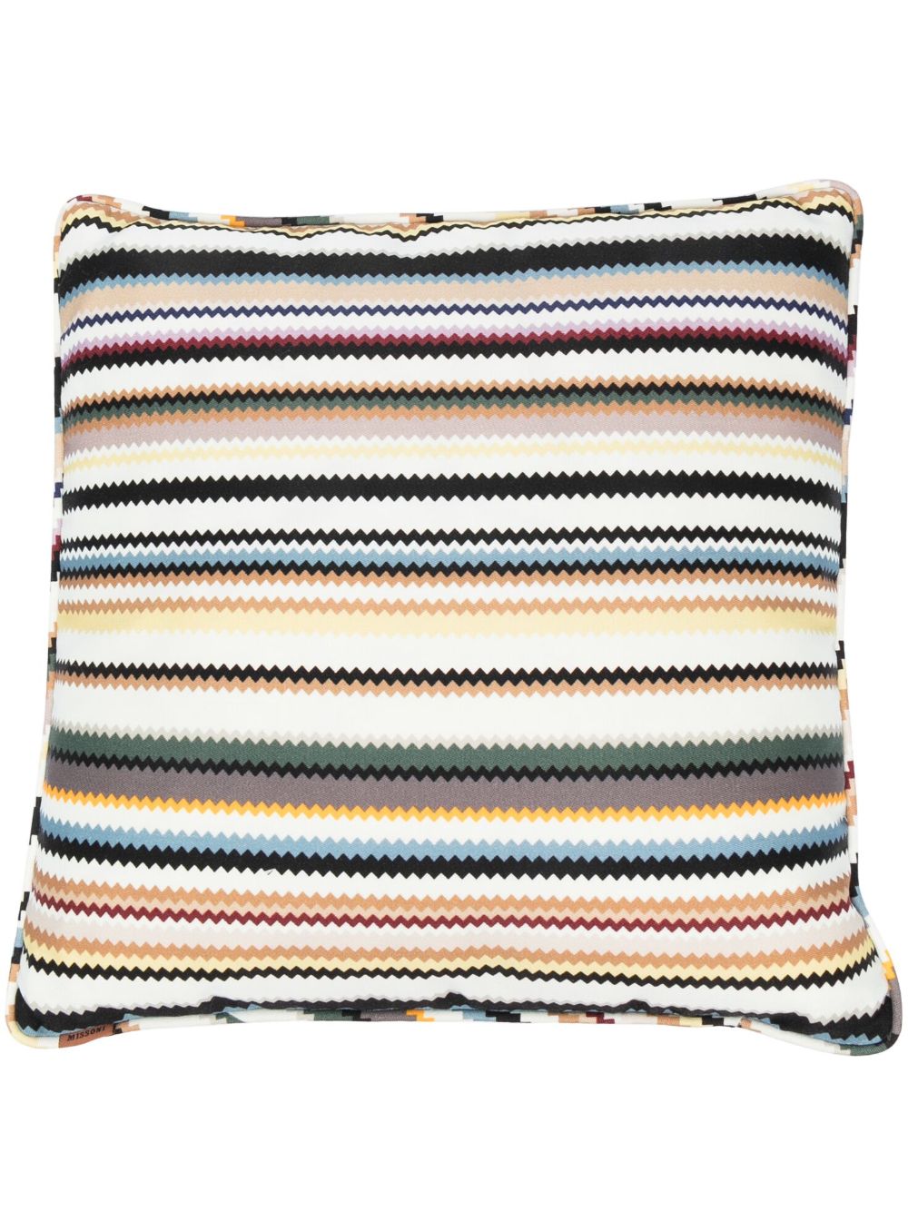 Missoni Home Z字形印花抱枕 - 中性色