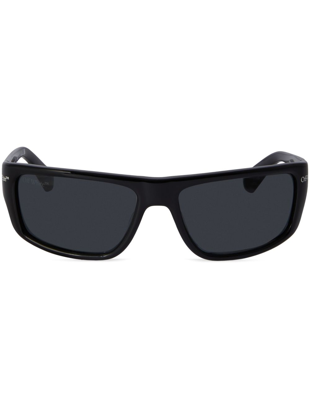 Off-White Eyewear Bologna 长方形框太阳眼镜 - 黑色