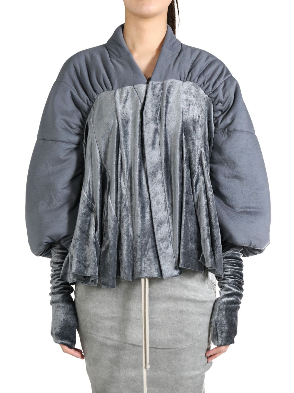 Rick Owens Lilies Duvetessa puffer jacket - 灰色