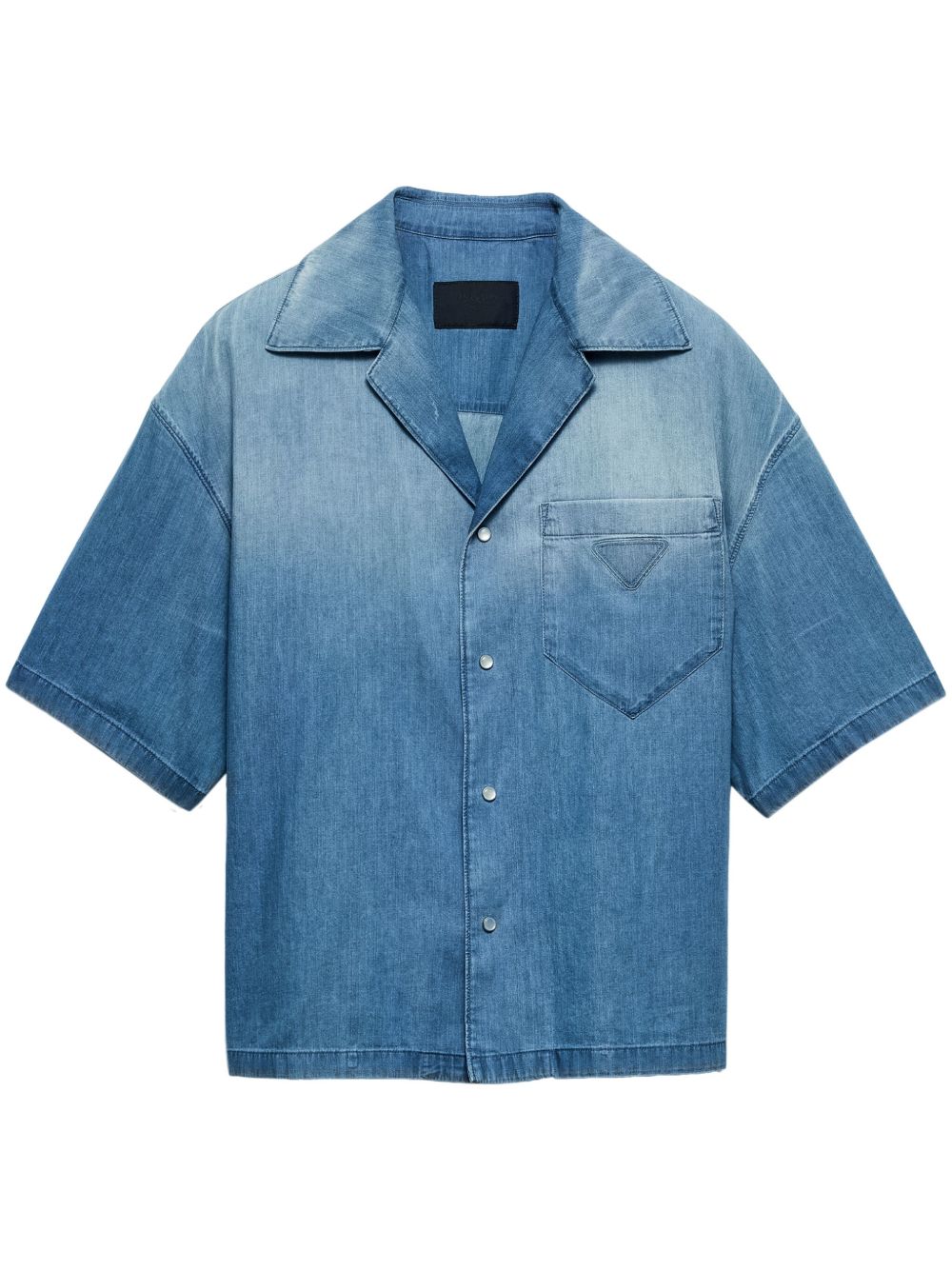 Prada 牛仔衬衫 - 蓝色
