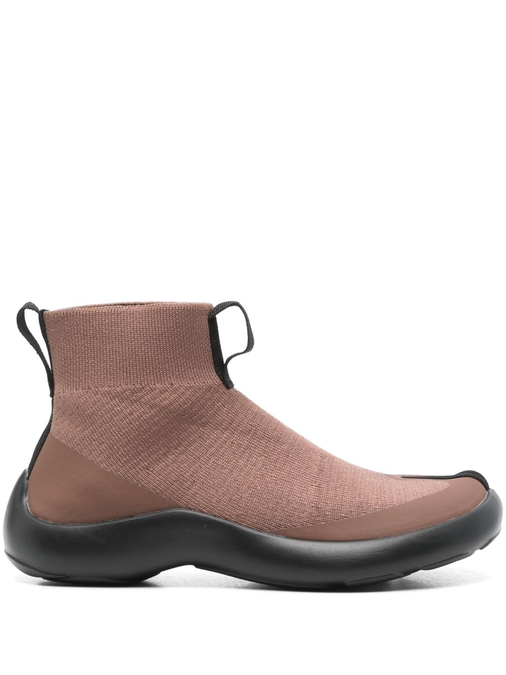Tabi Footwear 高帮运动鞋 - 褐色