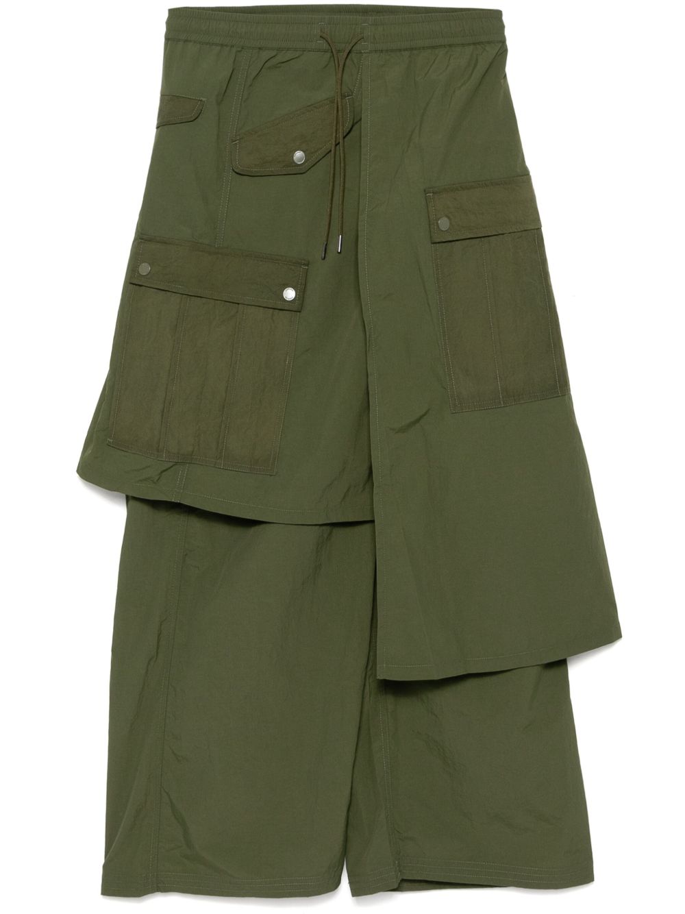 Maharishi Asym Hakama 工装裤 - 绿色