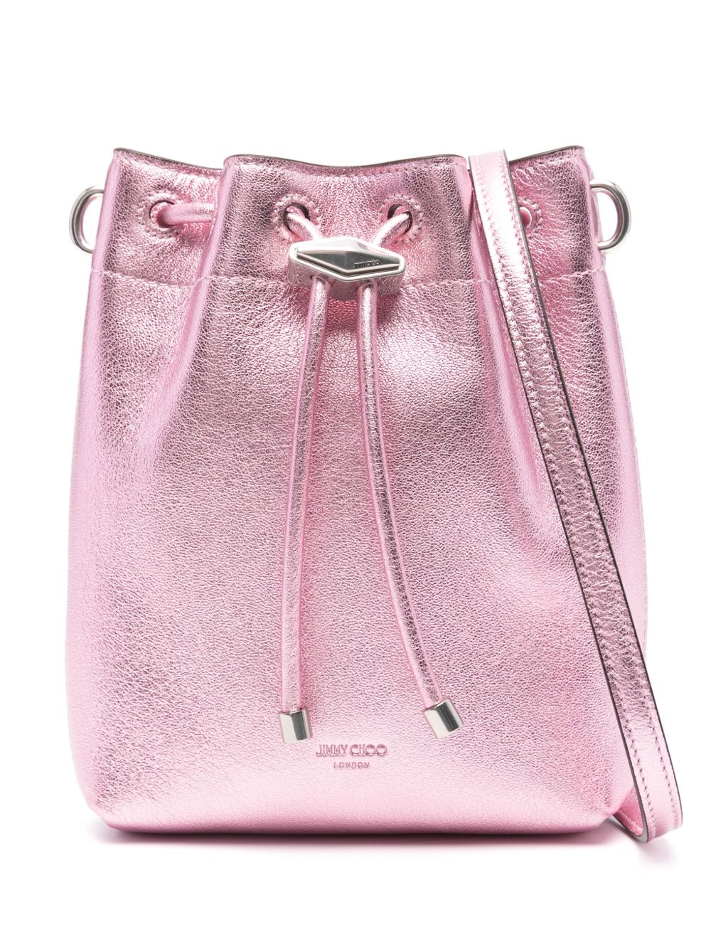 Jimmy Choo Cinch 迷你斜挎包 - 粉色